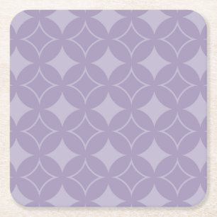 Lavender shippo mönster underlägg papper kvadrat