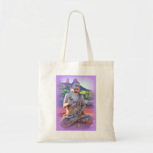 lavender sitta buddha tygkasse