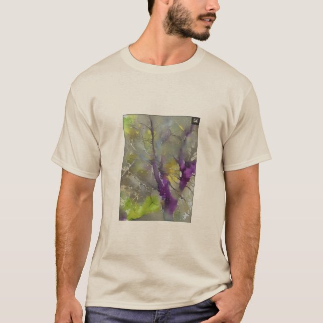 Lavender Splash T Shirt (Framsida)