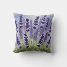 Lavender Summer Pillow Kudde