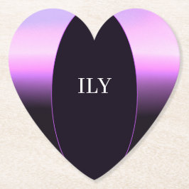 Lavender Sunset Papper Underlägg