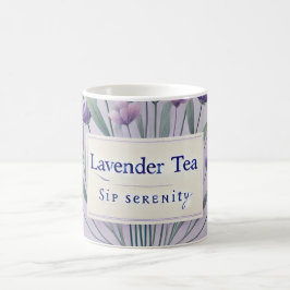 Lavender Tea AI art Kaffemugg