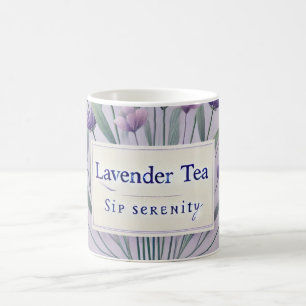 Lavender Tea AI art Kaffemugg