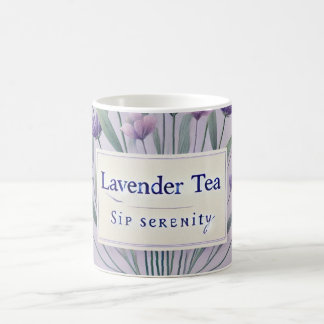 Lavender Tea AI art Kaffemugg