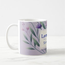 Lavender Tea AI art Kaffemugg