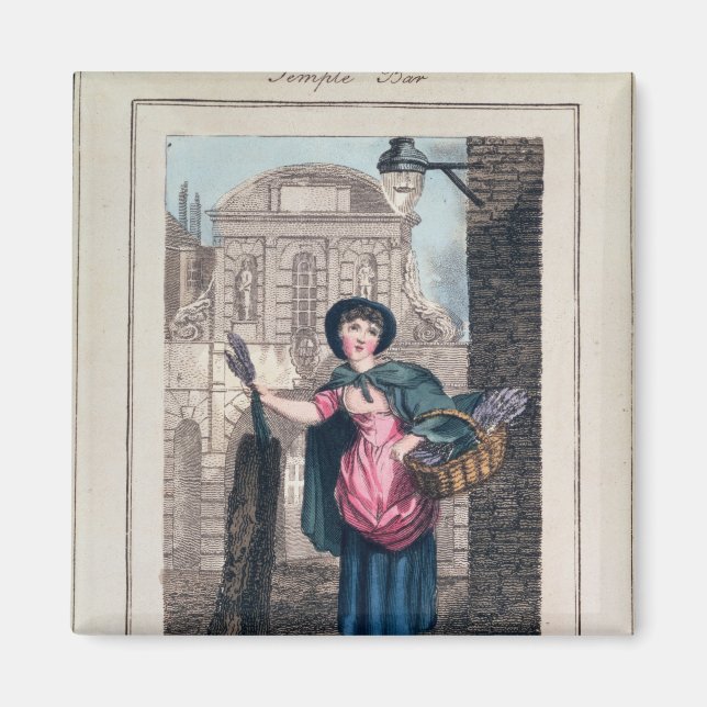 Lavender, Temple Pub, från "Gråt av London" Magnet (Framsidan)