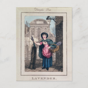 Lavender, Temple Pub, från "Gråt av London" Vykort