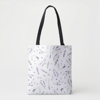 Lavender Tote Bag Tygkasse