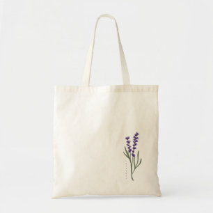 Lavender Tote Bag Tygkasse