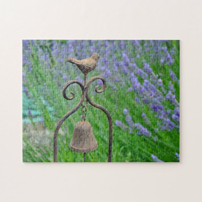 Lavender-trädgård Pussel (Horisontell)