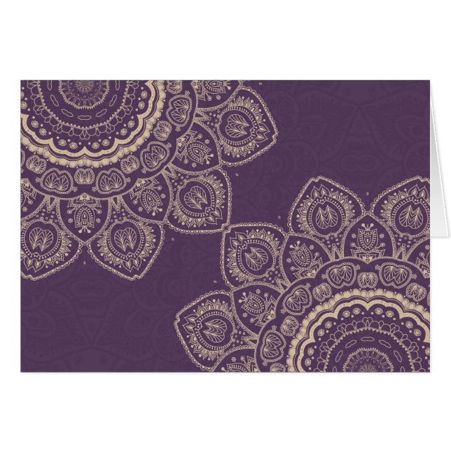 Lavender Tulips Hälsningskort (Framsidan Horizontal)