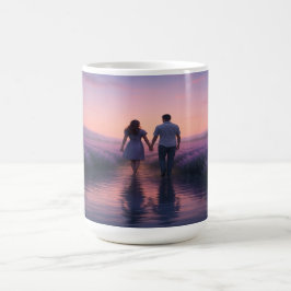 Lavender Twilight Stroll Kaffemugg