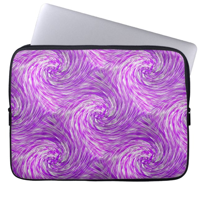 Lavender Twirls.... Laptop Fodral (Framsidan)