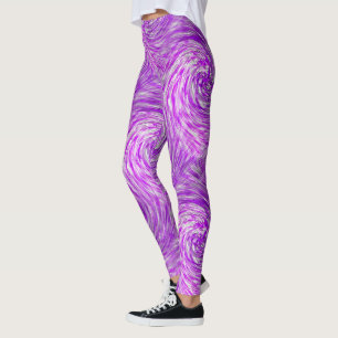 Lavender Twirls.... Leggings