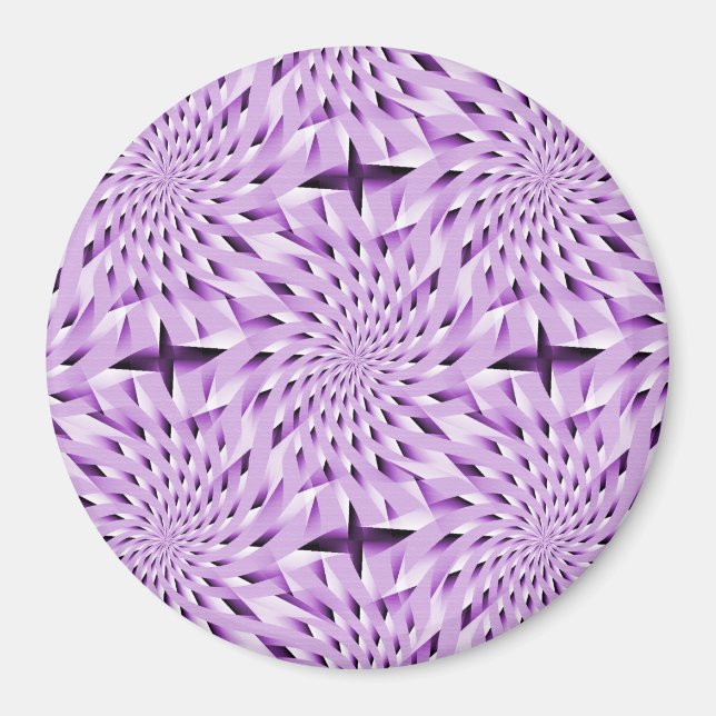Lavender Twirls.... Magnet (Framsidan)
