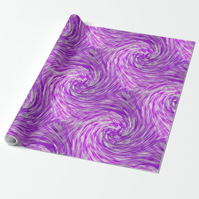 Lavender Twirls.... Presentpapper (Utrullad)