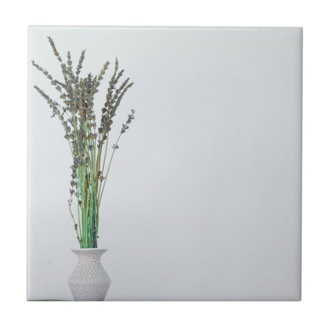 Lavender Vas-minimalism  Kakelplatta (Framsidan)