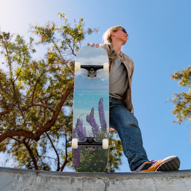 lavender vid sjö-kusten mini skateboard bräda 18,5 cm (Utomhus 1)