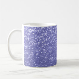 Lavender violet sparkles glitter bling kaffemugg