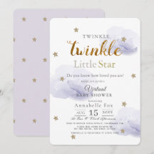 Lavender Virtuell babystövel för Ljusgul Little St