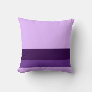 Lavender w/ Divider Linjer + any two Färg Kudde