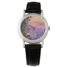 Lavender  Watch Lamentations 3:23 Armbandsur