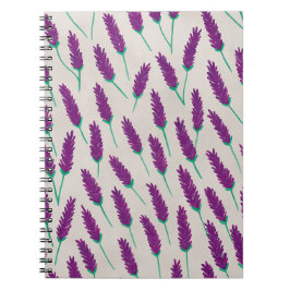 Lavender Watercolor Anteckningsbok