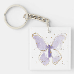 Lavender Watercolor Butterfly