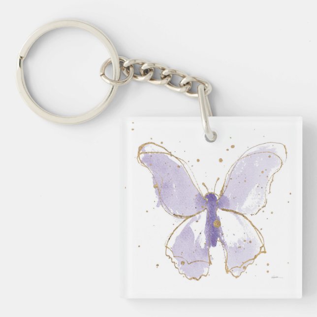 Lavender Watercolor Butterfly (Framsidan)