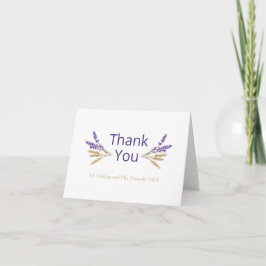 Lavender & Wheat Tack Kort
