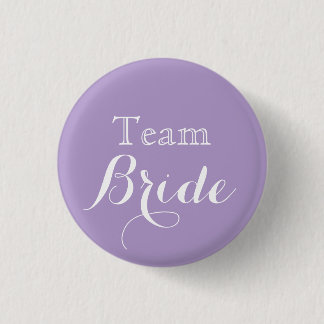 Lavender White Bröllop Team Bride Knapp