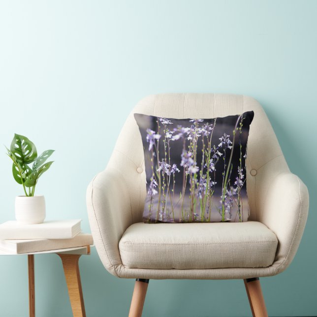 Lavender Wildblommor Kudde (Stol)