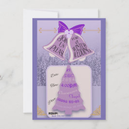 Lavender Winter Gräs med Klockor