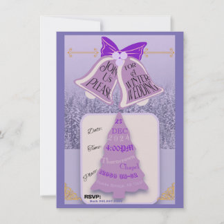 Lavender Winter Gräs med Klockor