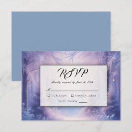 Lavender Winter Snowfall Sergranat OSA Kort