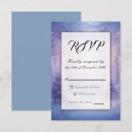 Lavender Winter Snowfall Sergranat OSA Kort