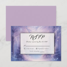 Lavender Winter Snowfall Sergranat OSA Kort