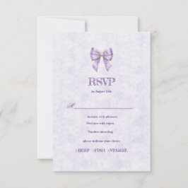 Lavender Wisteria Ribbon – Japanese-Inspired OSA Kort
