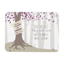 Lavender Woodland Spara datum magneter