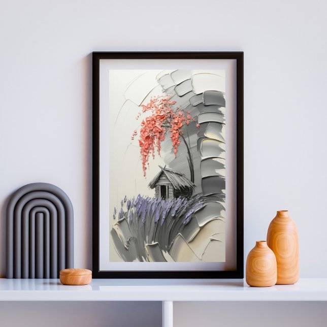 Lavendert Stillhet Under Valvet Poster (Skapare uppladdad)