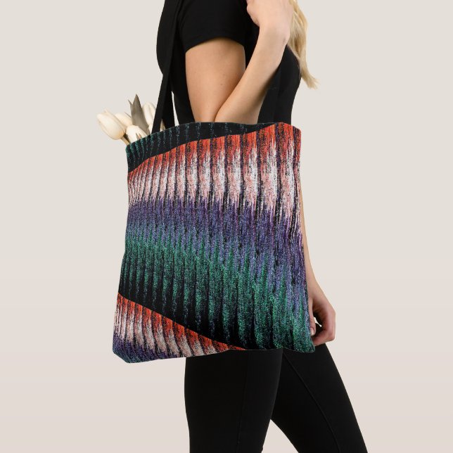 Lavenderväggen..... Tygkasse (Närbild)