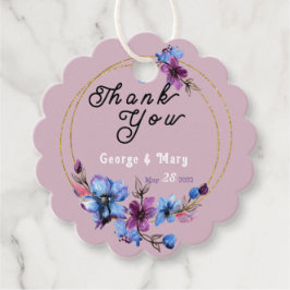 Lavendra Circle Bröllop Gåvor Etiketter