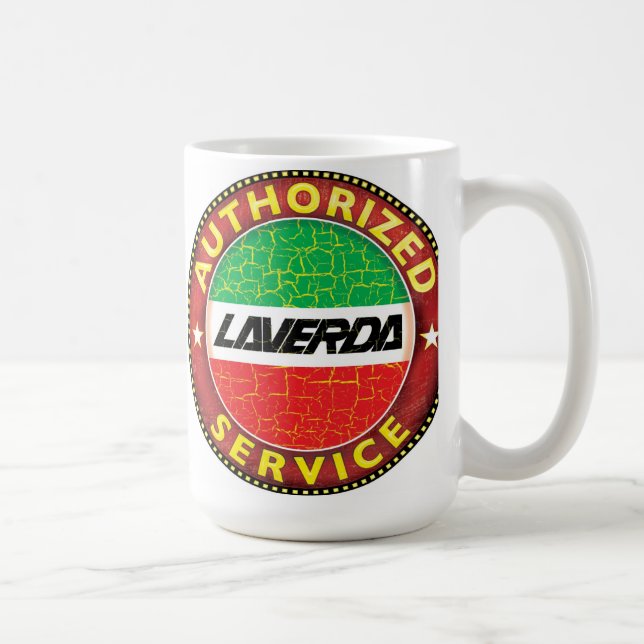 Laverda Motorcykelskylt Kaffemugg (Höger)