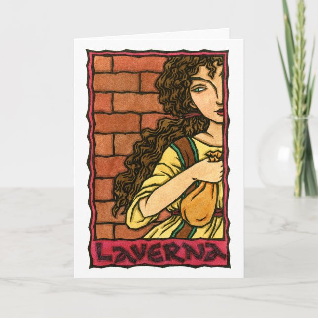 Laverna Greeting Card Kort (Framsida)
