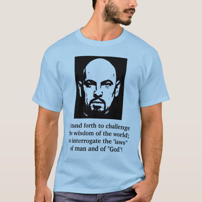 LaVey citationstecken T Shirt (Framsida)