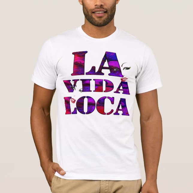 laVida loca, galet liv Tee (Framsida)