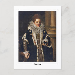 Lavinia Fontana #51 - Fin Art-vykort Vykort