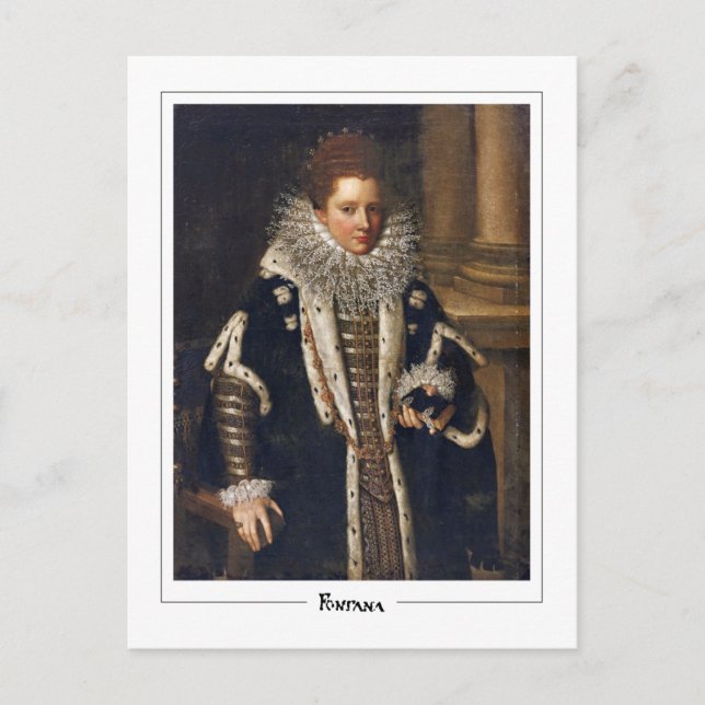 Lavinia Fontana #51 - Fin Art-vykort Vykort (Framsida)