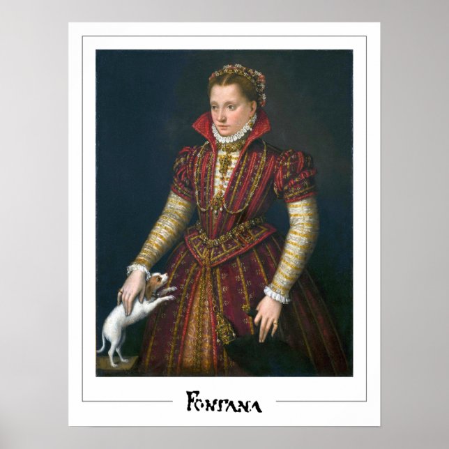 Lavinia Fontana Zedign Art Poster #23 (Framsidan)