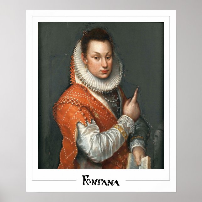 Lavinia Fontana Zedign Art Poster #59 (Framsidan)